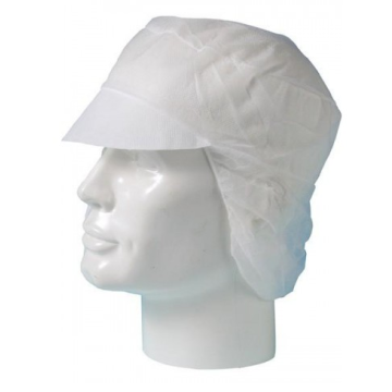 Cap with hairnet White (10 st)