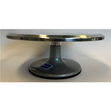 Cake turntable - aluminium alloy, ø 29cm, H 13 cm