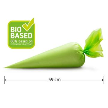 Piping bags Biobased disposable & 100% recyclable 59x28 cm (roll of 100 pcs)