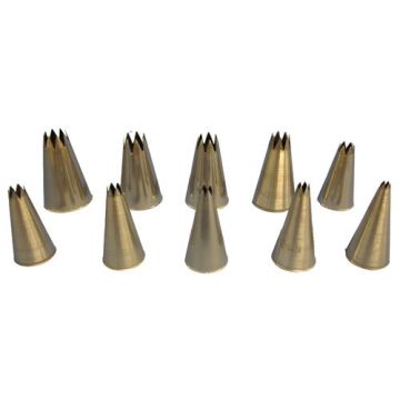 Set nozzles (10 pcs) -Star