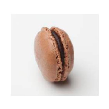 Macarons chocolate colour  Ø35mm * 160st