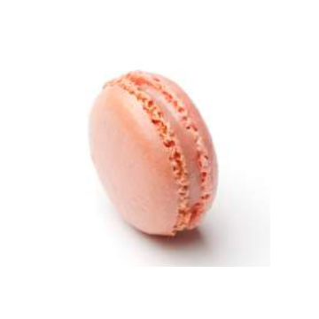 Macarons strawberry colour Ø35mm * 160st