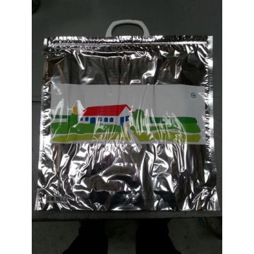 Coolbag with Farmhouse-logo 44*45+10cm SILVER coloured (100 pcs)